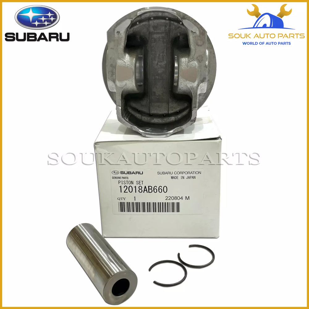 12018-AB660 Genuine Subaru PISTON SET-LH 12018AB660 OEM FORESTER LEGACY WRX