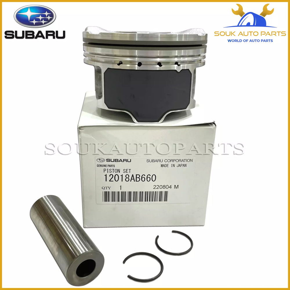 12018-AB660 Genuine Subaru PISTON SET-LH 12018AB660 OEM FORESTER LEGACY WRX