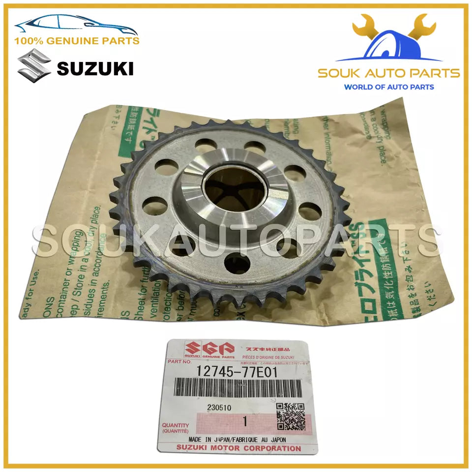 12745-77E01 Genuine Suzuki SPROCKET, IDLER 1274577E01 OEM VITARA SX4 ESCUDO