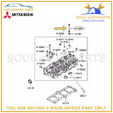 MD040514 Genuine Mitsubishi HEAD BOLT SET 4D56T 8V (18Pcs) PAJERO L200 LANCER