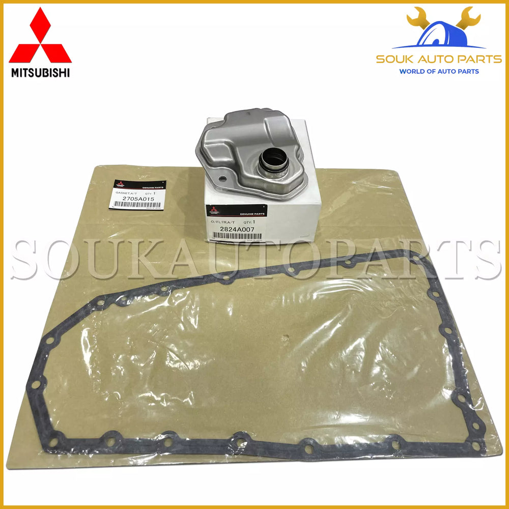 Genuine Mitsubishi OIL FILTER &amp; GASKET (A/T VALVE)(2824A007+2705A015)