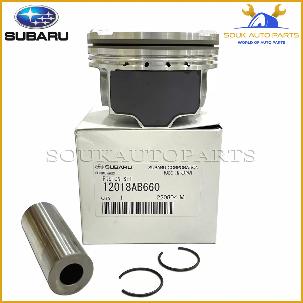 12018-AB660 Genuine Subaru PISTON SET-LH 12018AB660 OEM FORESTER LEGACY WRX