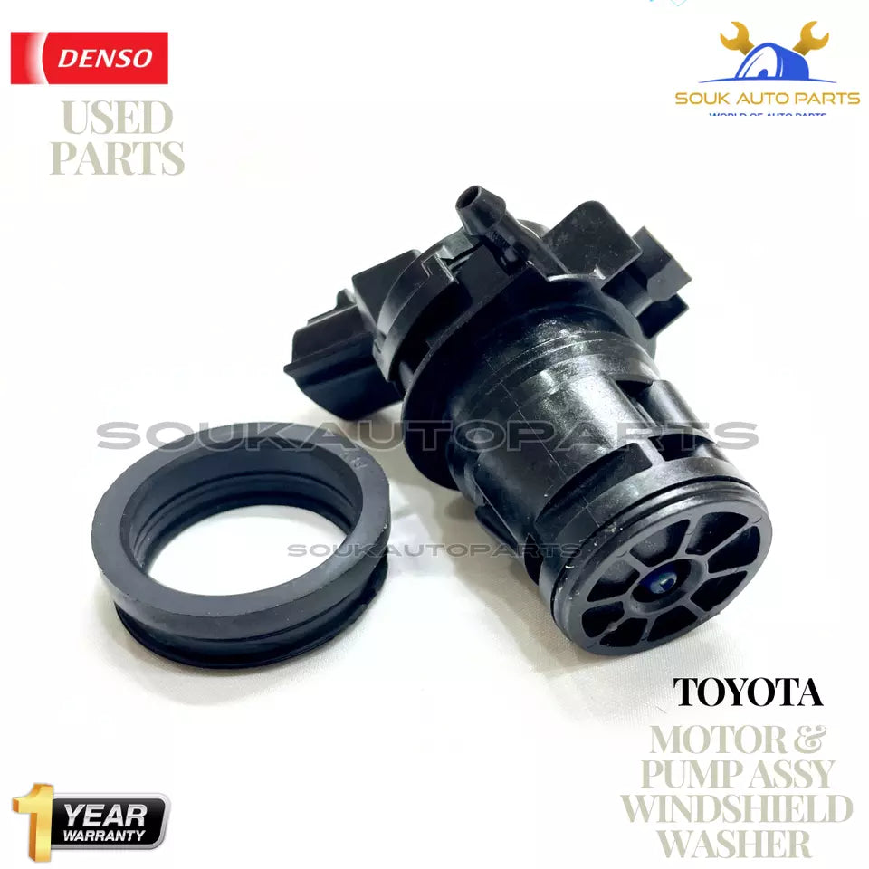 USED Genuine Toyota MOTOR &amp; PUMP ASSY WINDSHIELD WASHER For Camry 4Runner RAV4