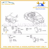 89341-50080-C0 Genuine Toyota SENSOR, ULTRASONIC 8934150080C0 OEM