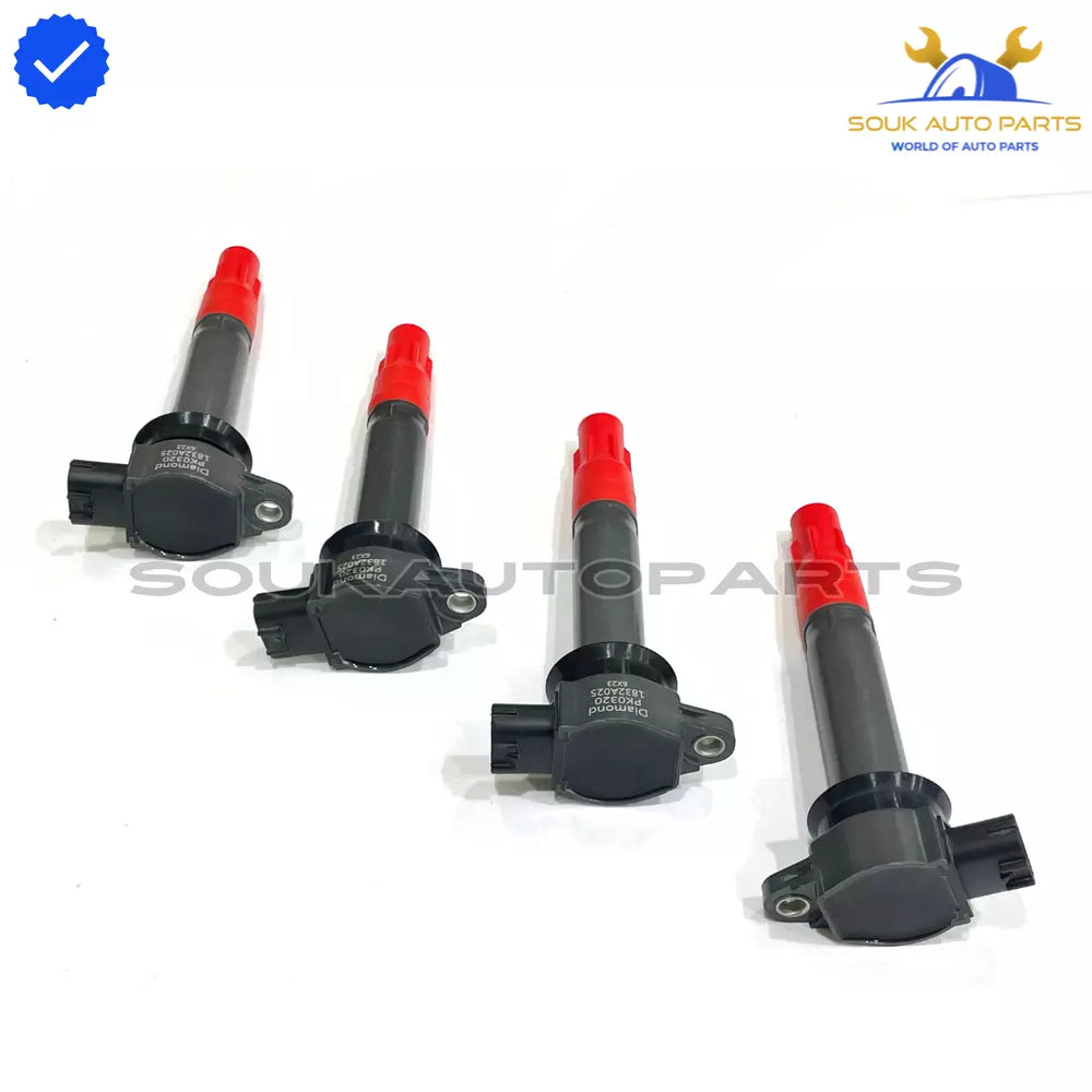 1832A025 Genuine IGNITION COIL 4G64 4PCS For Mitsubishi LANCER L4 V6 2008-2017
