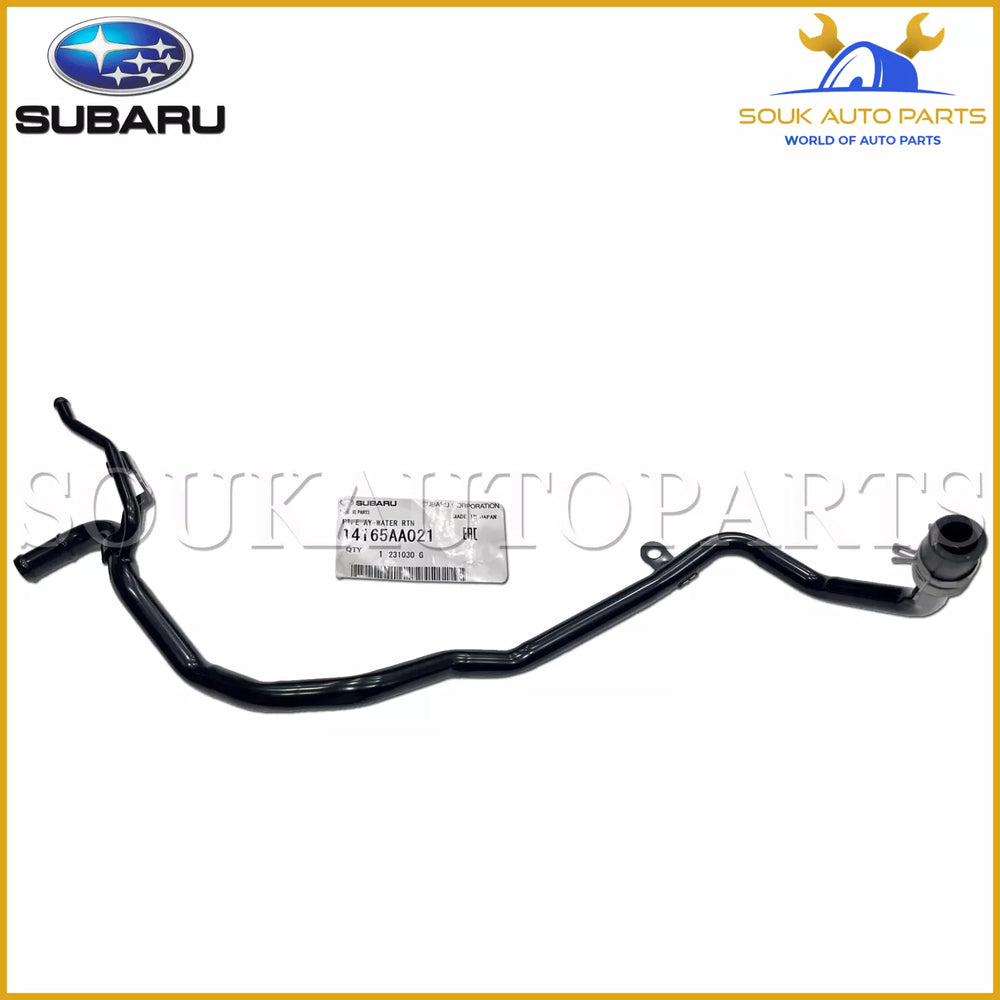 14165-AA021 Genuine Subaru WATER RETURN, PIPE ASSY 14165AA021 OEM