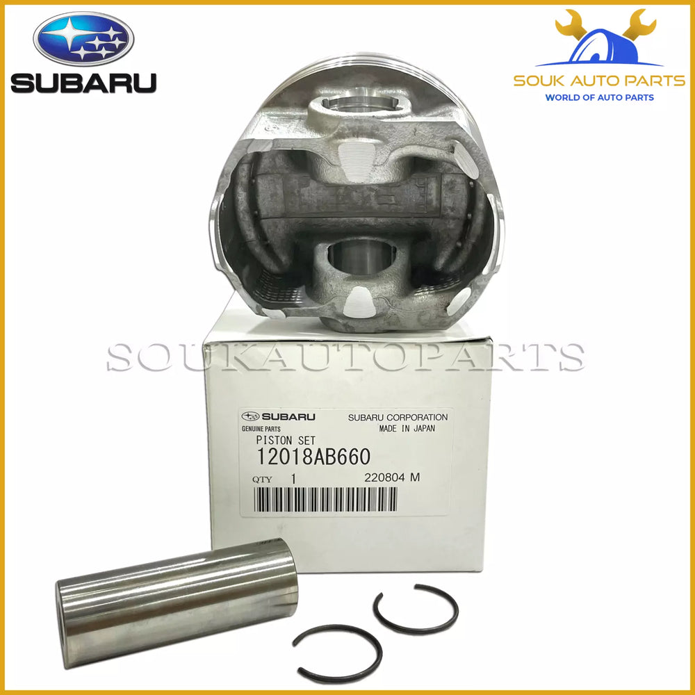 12018-AB660 Genuine Subaru PISTON SET-LH 12018AB660 OEM FORESTER LEGACY WRX