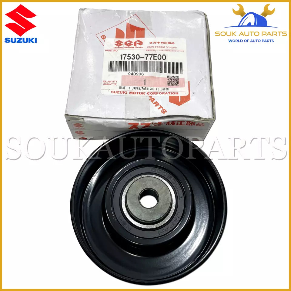17530-77E00 Genuine Suzuki PULLEY, GEN BELT IDLER 1753077E00 OEM Aerio