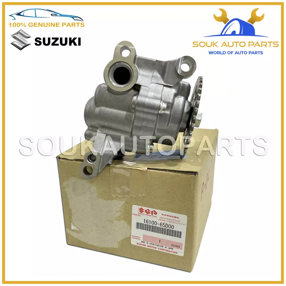 16100-65D00 Genuine Suzuki PUMP ASSY, OIL 1610065D00 OEM