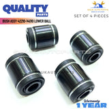 BUSH ASSY 42210-14010 x 4 Pcs LOWER BALL For Toyota CAMRY SOARER SUPRA MARK 2