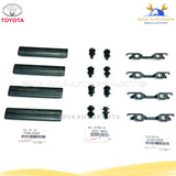 75596-35030 Genuine Toyota ROOF RACK REMOVAL KIT W/COVERS 4RUNNER 04-18 RAV4 06-18 BLACK