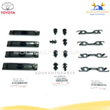 75596-35030 Genuine Toyota ROOF RACK REMOVAL KIT W/COVERS 4RUNNER 04-18 RAV4 06-18 BLACK