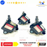 90919-02212 IGNITION COIL 5VZ SET OF 3 For Toyota TACOMA TUNDRA T100 3.4Ltr V6