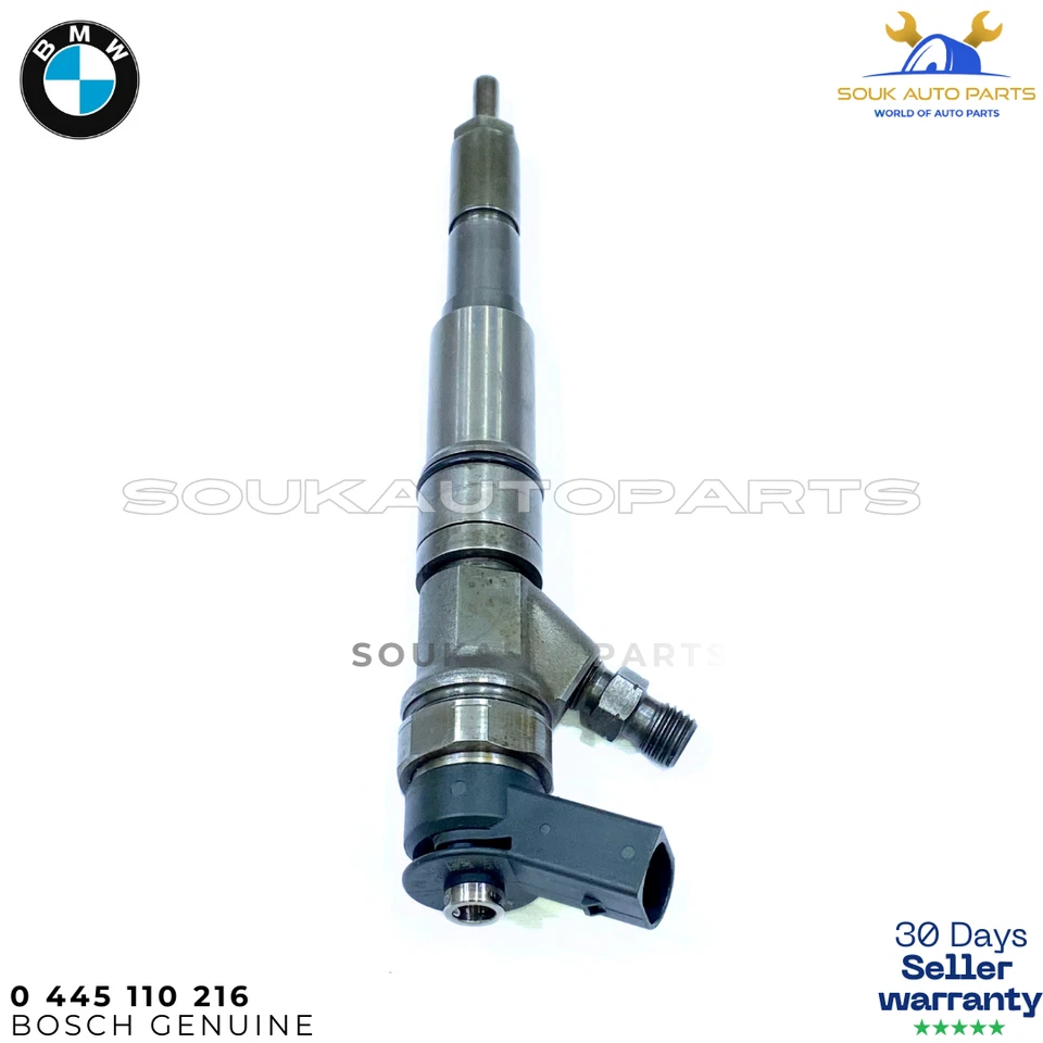 0 445 110 216 Genuine Bosch Diesel Injector BMW 320d 330d 520d 530d X3 X5 USED