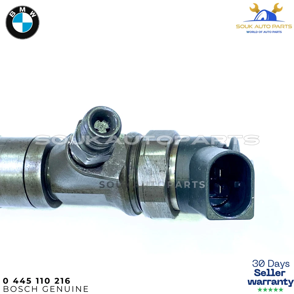 0 445 110 216 Genuine Bosch Diesel Injector BMW 320d 330d 520d 530d X3 X5 USED