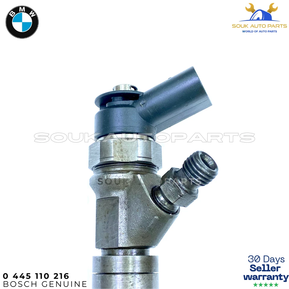 0 445 110 216 Genuine Bosch Diesel Injector BMW 320d 330d 520d 530d X3 X5 USED