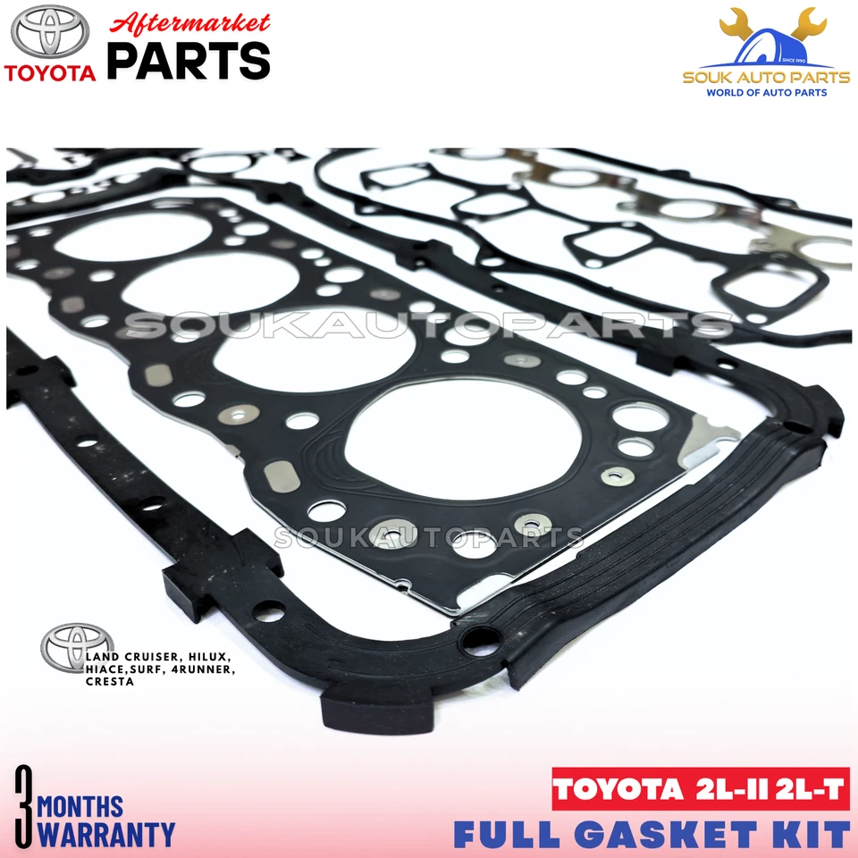 04111-54100 FULL GASKET KIT 2L-II 2L-T FOR HILUX LAND CRUISER 4RUNNER 2.4 LTR