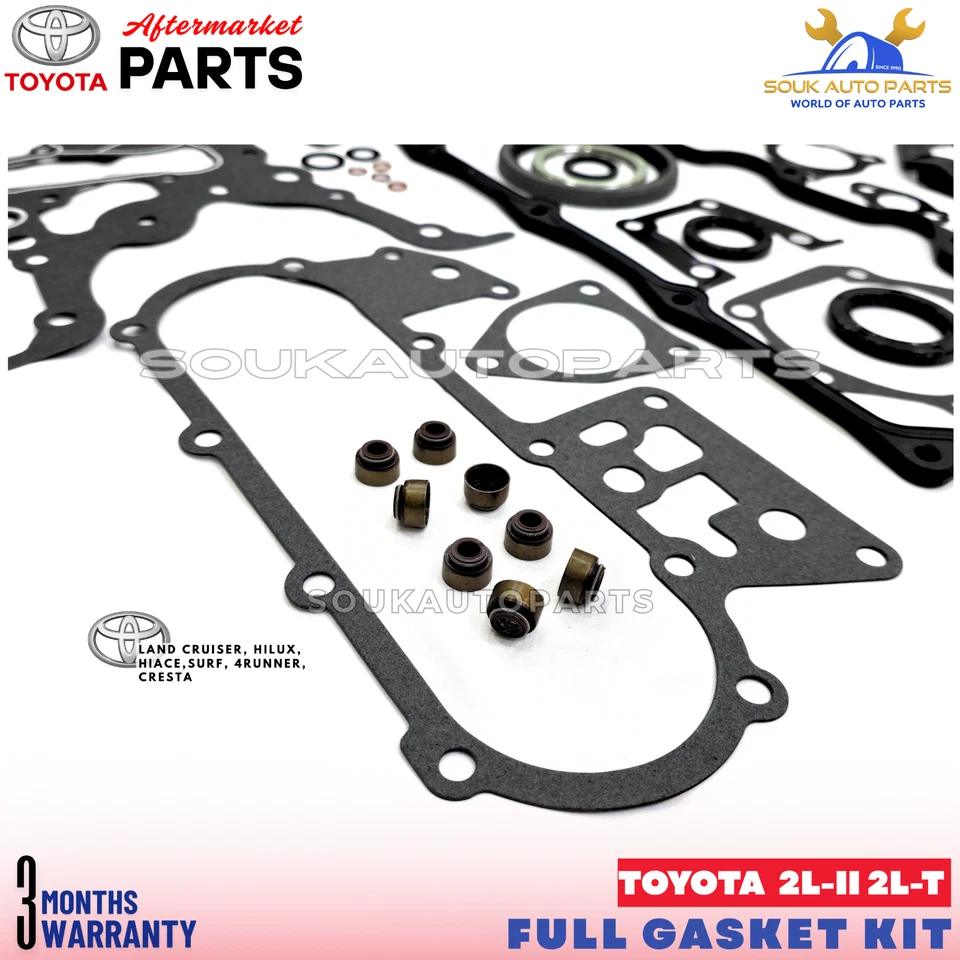 04111-54100 FULL GASKET KIT 2L-II 2L-T FOR HILUX LAND CRUISER 4RUNNER 2.4 LTR