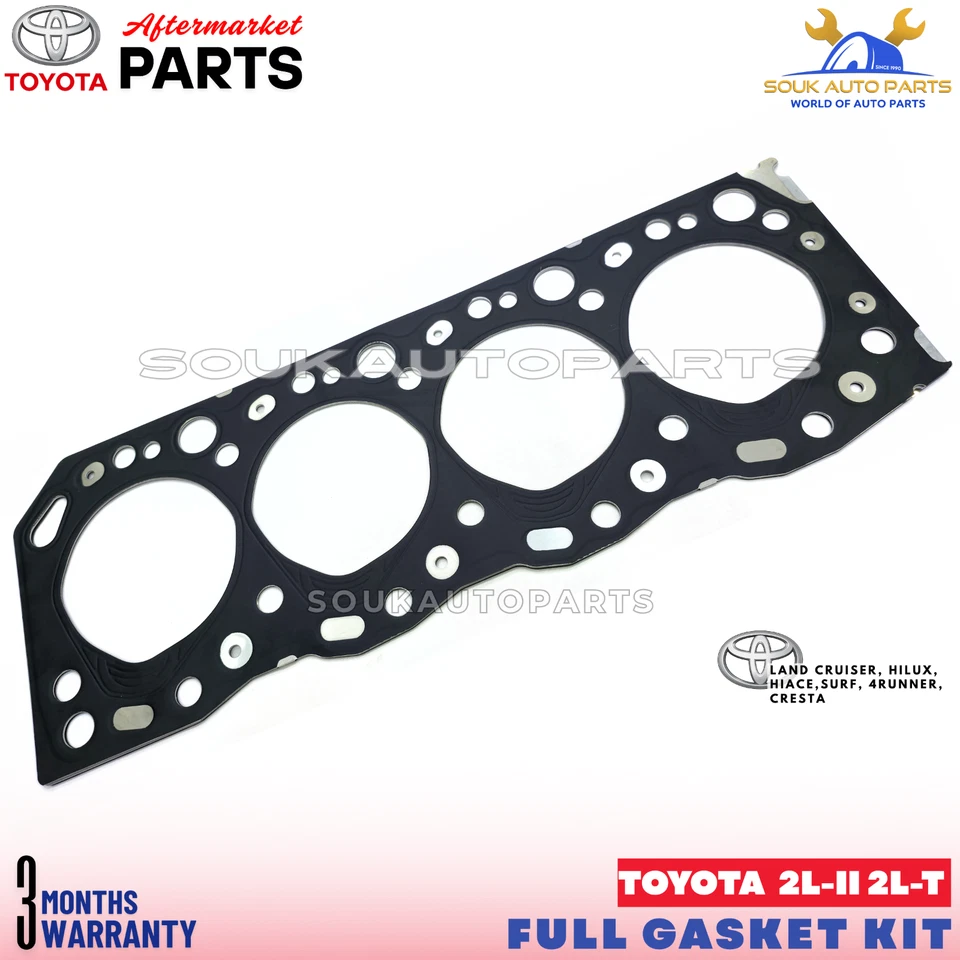 04111-54100 FULL GASKET KIT 2L-II 2L-T FOR HILUX LAND CRUISER 4RUNNER 2.4 LTR