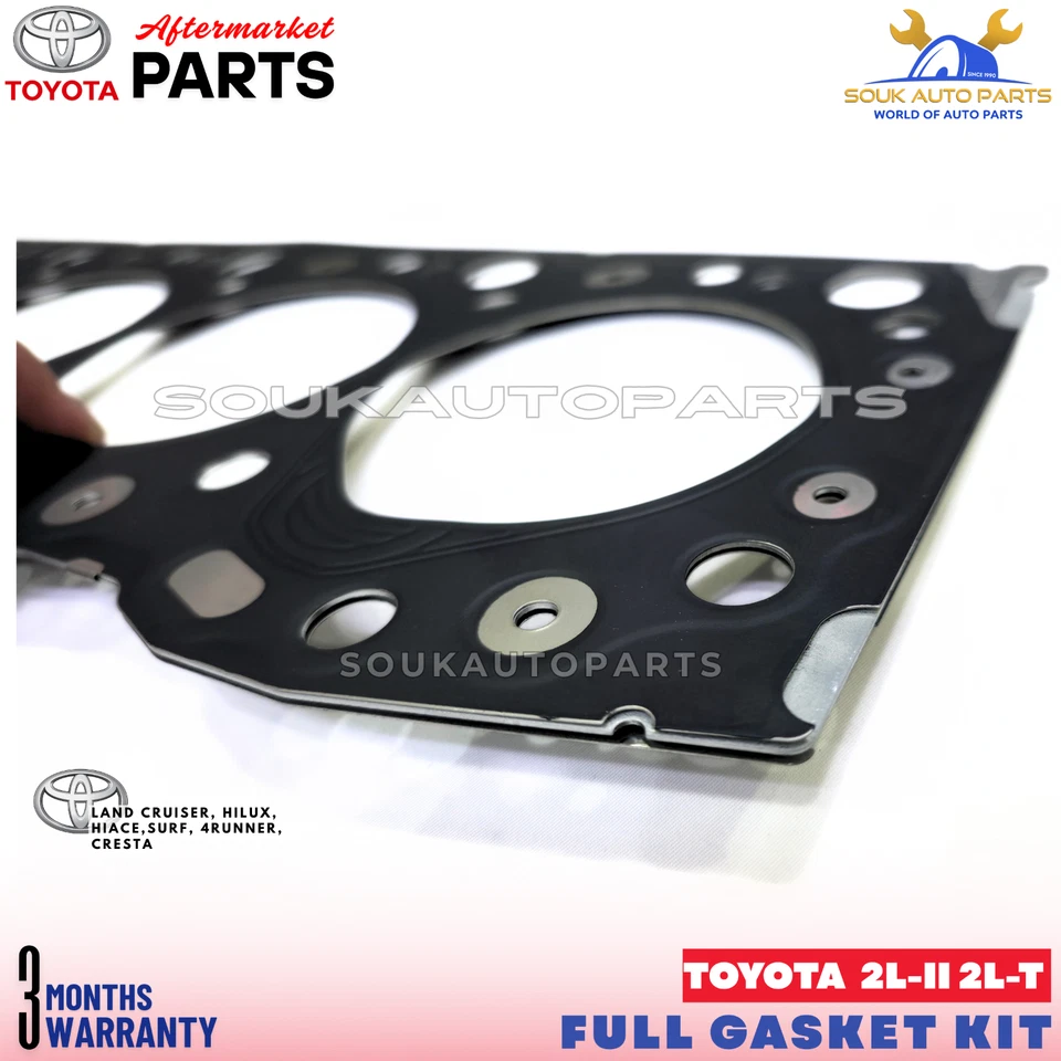 04111-54100 FULL GASKET KIT 2L-II 2L-T FOR HILUX LAND CRUISER 4RUNNER 2.4 LTR