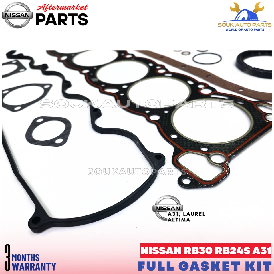 10101-76L25 FULL GASKET KIT FOR NISSAN RB30 RB24S A31 LAUREL ALTIMA