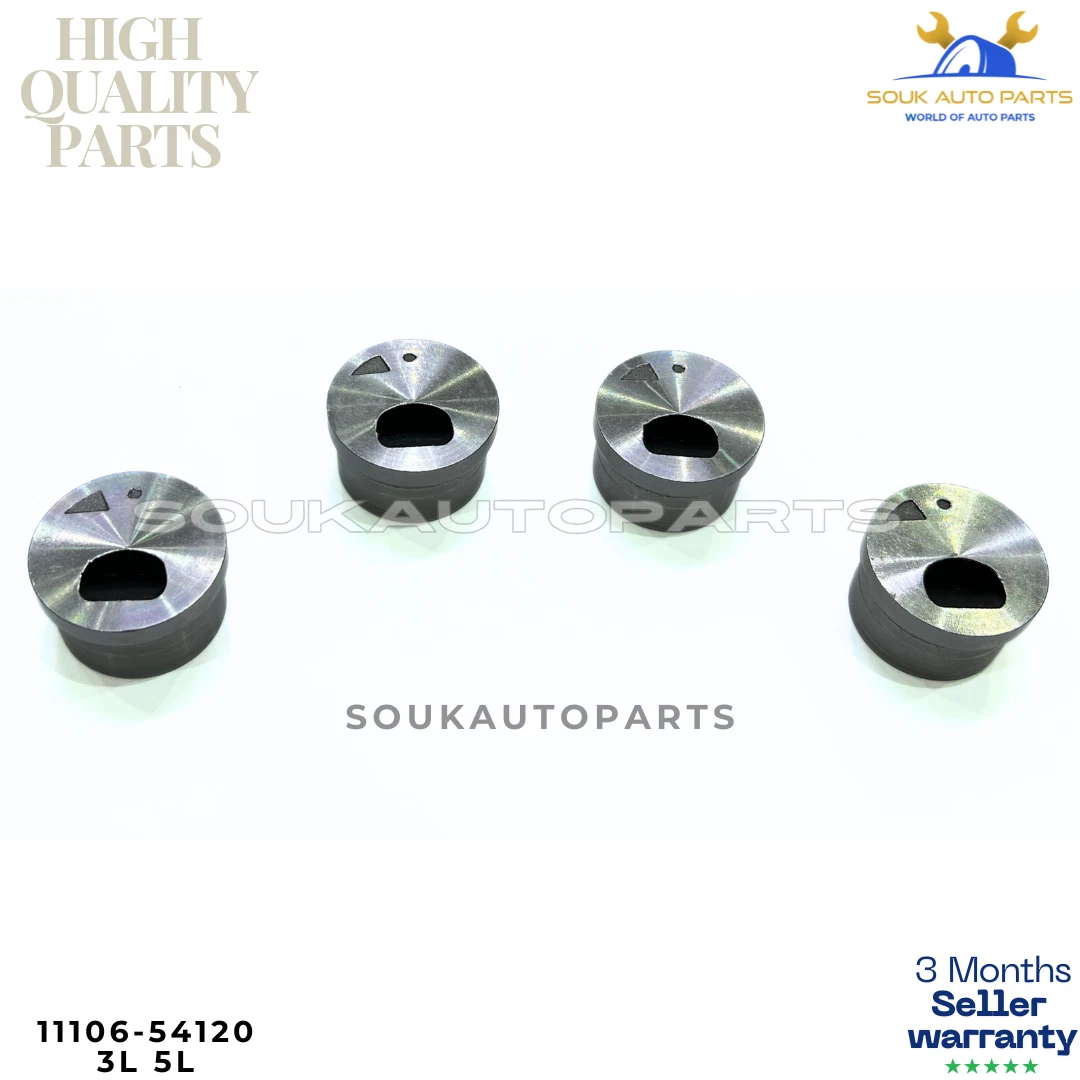 11106-54120 COMBUSTION CHAMBER 3L 5L 4 Pcs For Toyota HILUX 88-06 HIACE DYNA LC