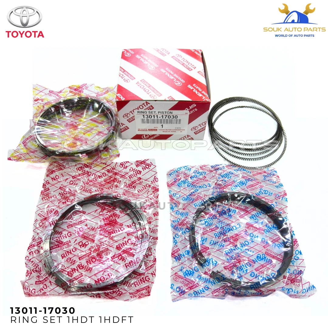 13011-17030 Genuine PISTON RING SET 1HD-T 1HZ Toyota Land Cruiser 80 100 Series