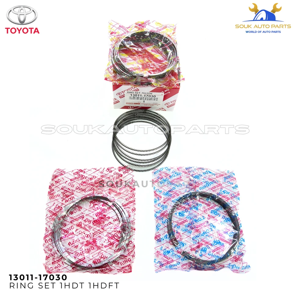 13011-17030 Genuine PISTON RING SET 1HD-T 1HZ Toyota Land Cruiser 80 100 Series