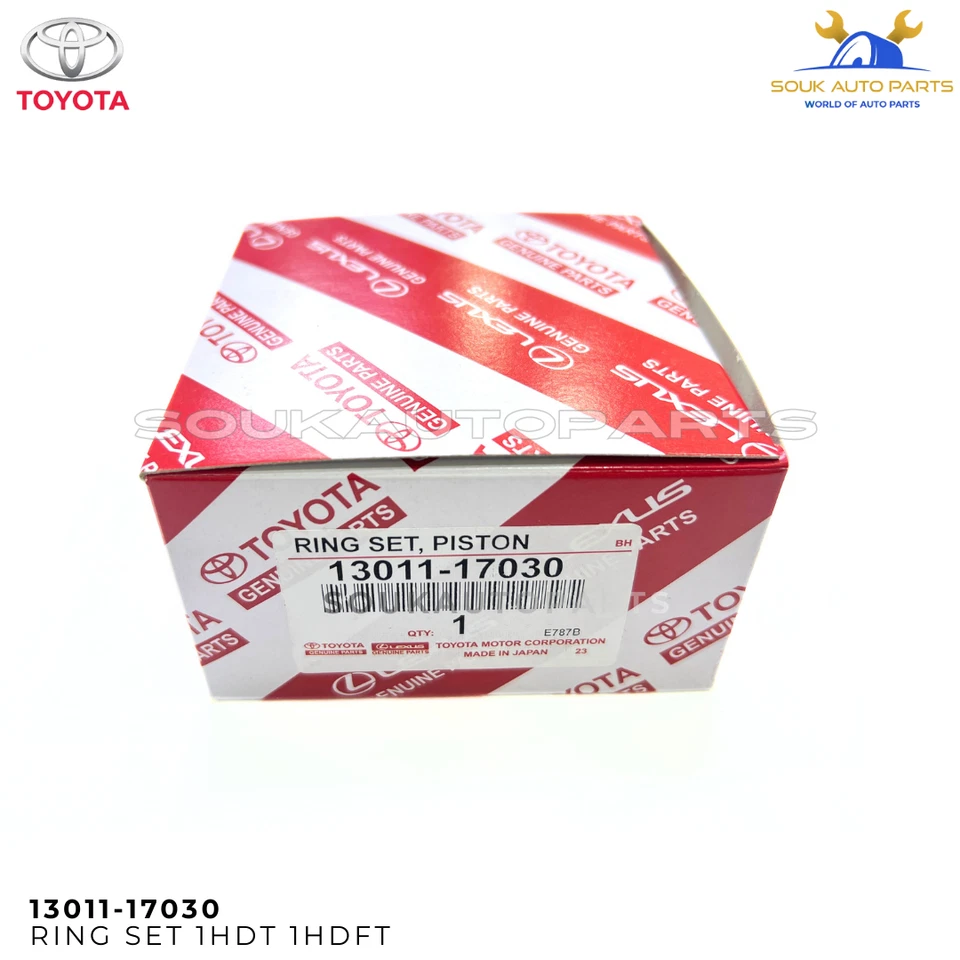 13011-17030 Genuine PISTON RING SET 1HD-T 1HZ Toyota Land Cruiser 80 100 Series