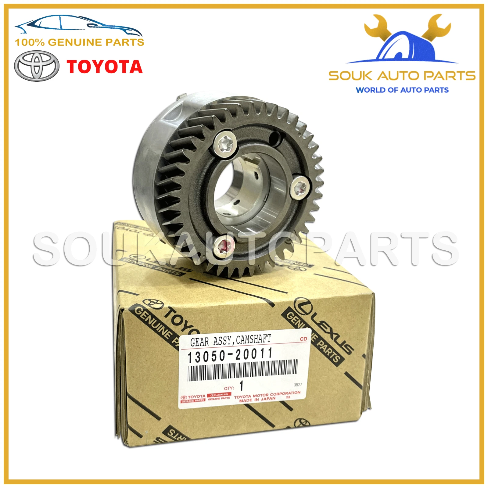 13050-20011 Genuine Toyota CAMSHAFT TIMING GEAR CAMRY LEXUS RX350