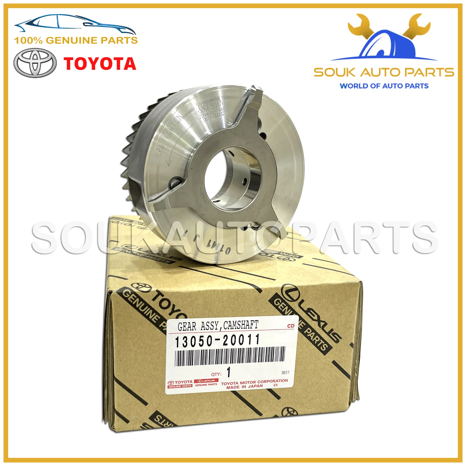 13050-20011 Genuine Toyota CAMSHAFT TIMING GEAR CAMRY LEXUS RX350