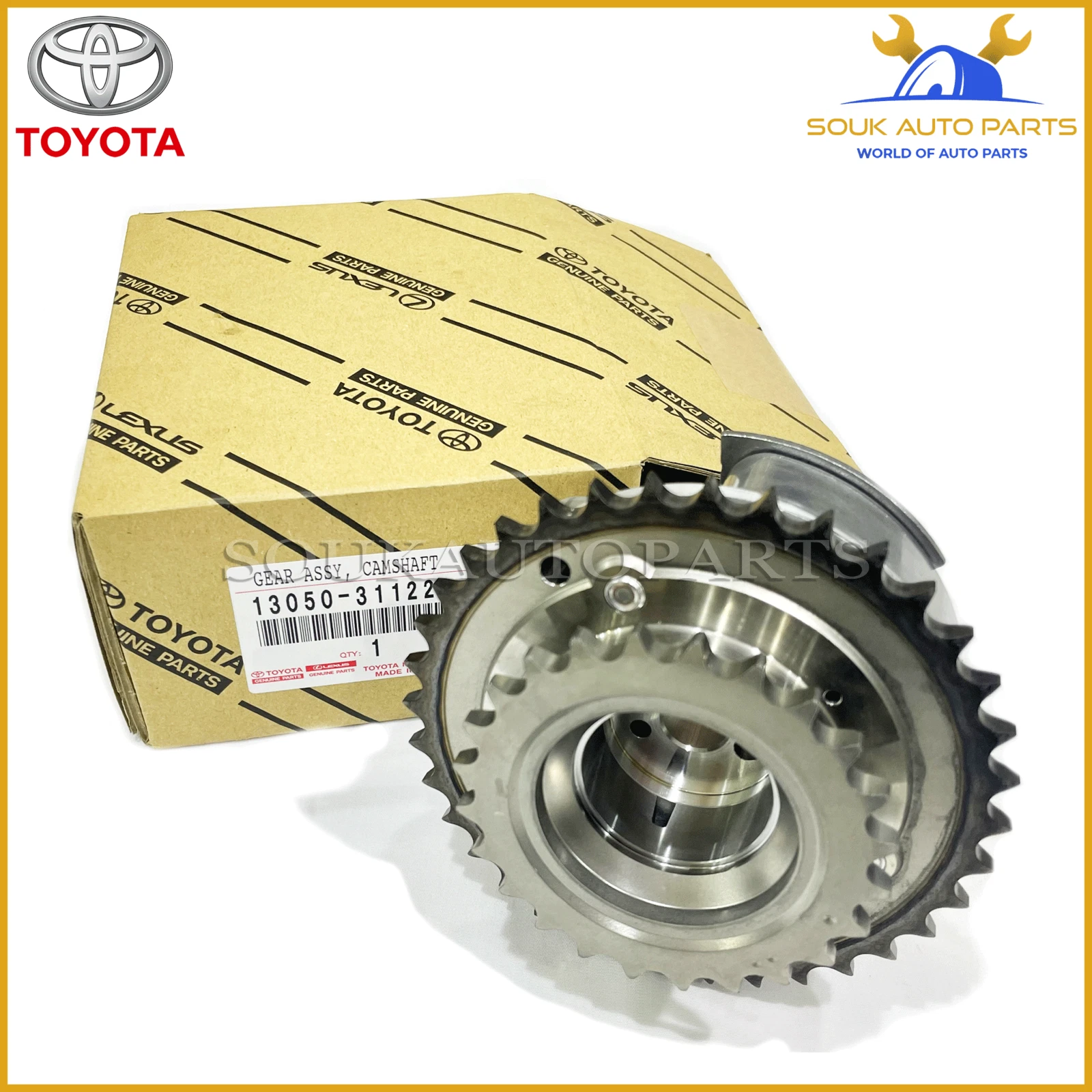 13050-31122 Genuine Toyota CAMSHAFT TIMING GEAR ASSY CAMRY LEXUS RX350 2GRFE
