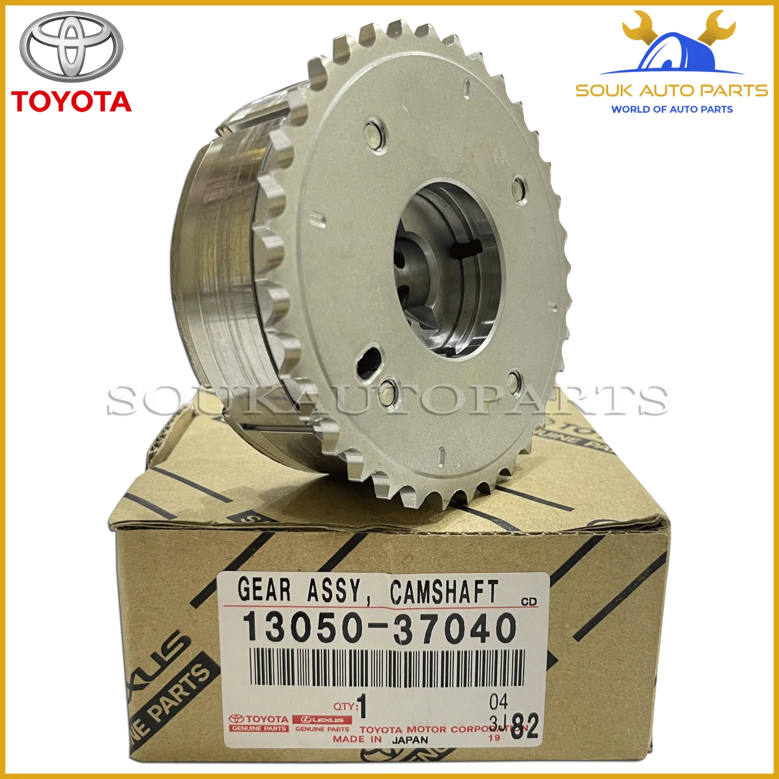 13050-37040 Genuine Toyota GEAR ASSY, CAMSHAFT TIMING 1305037040 OEM