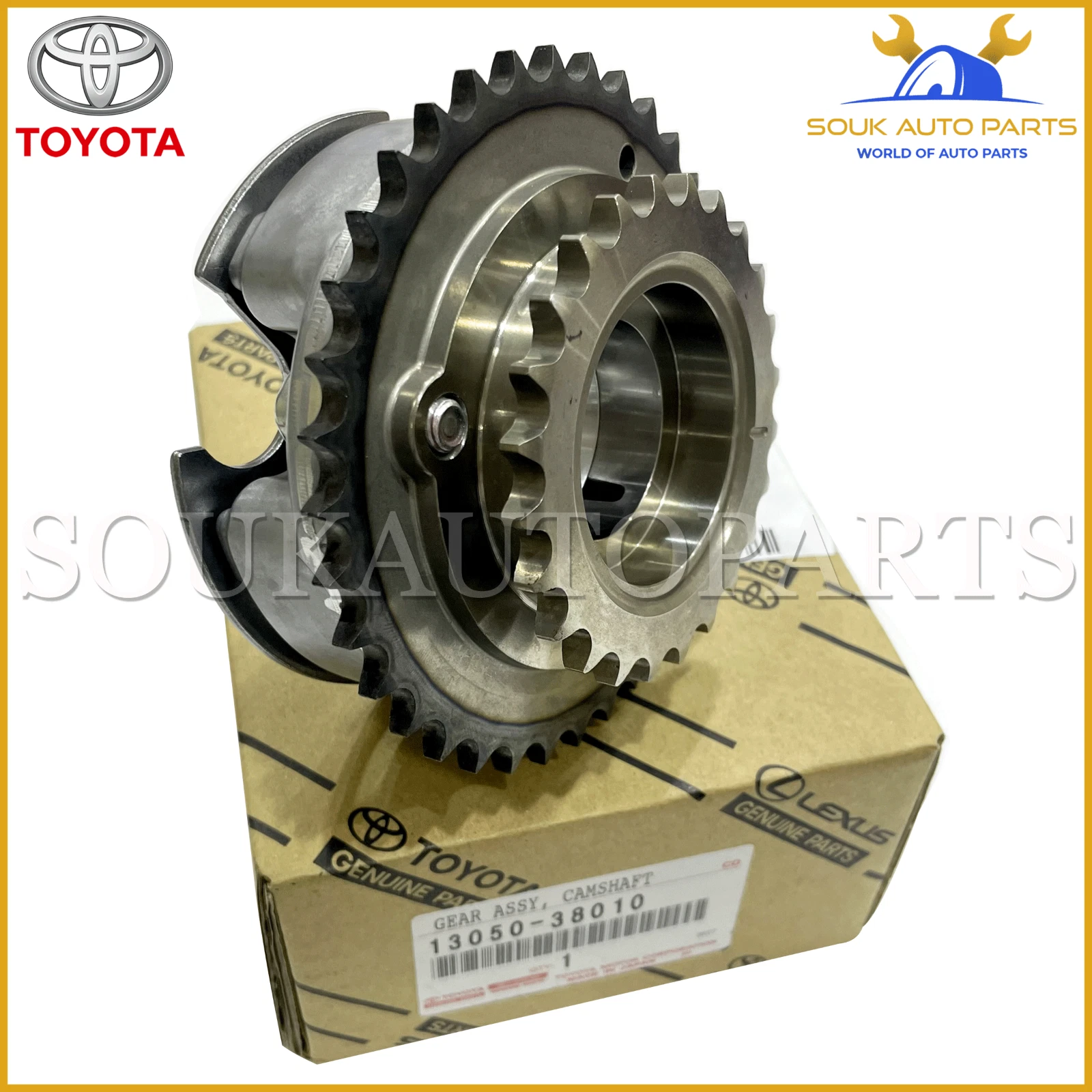 13050-38010 Genuine Toyota GEAR ASSY, CAMSHAFT TIMING 1305038010