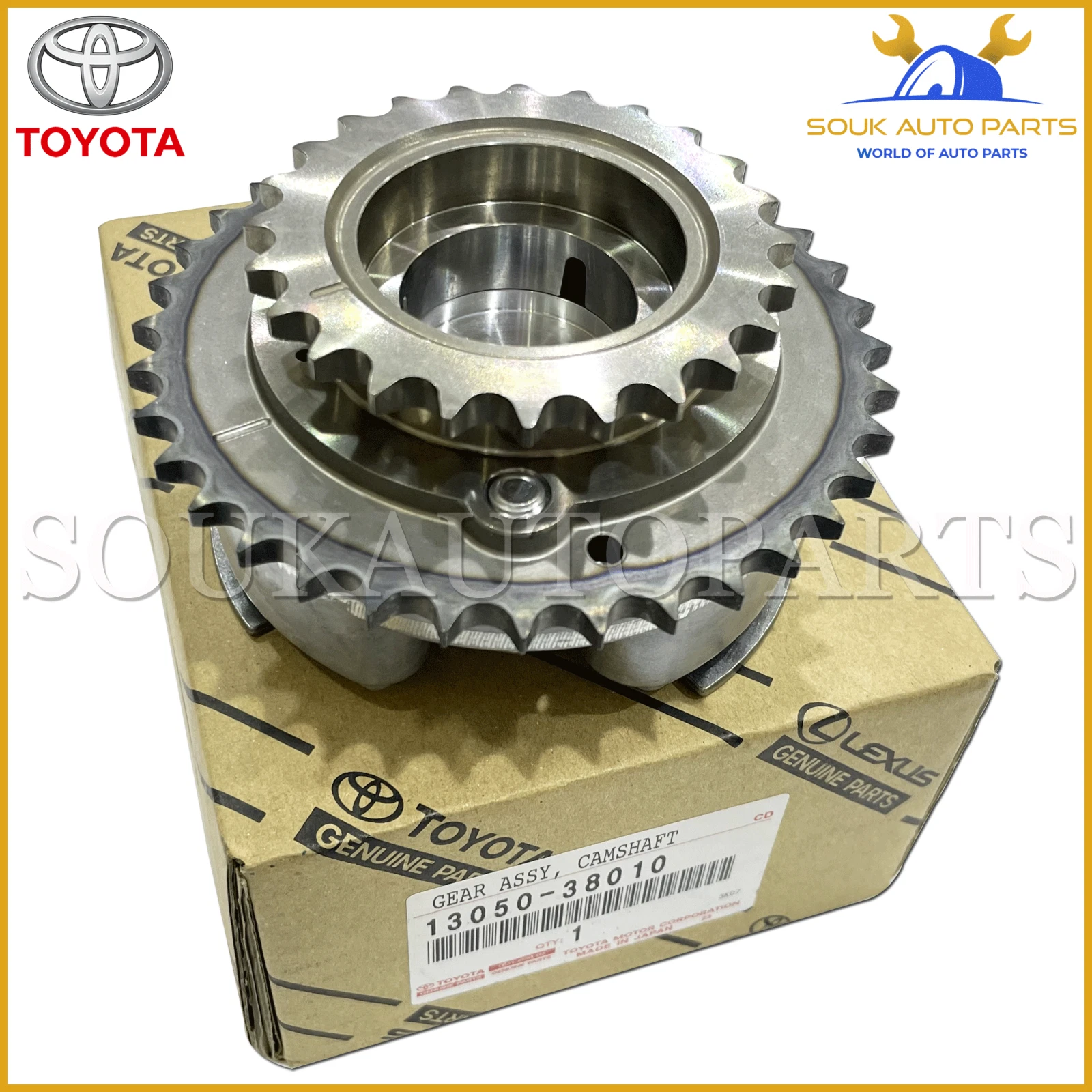 13050-38010 Genuine Toyota GEAR ASSY, CAMSHAFT TIMING 1305038010
