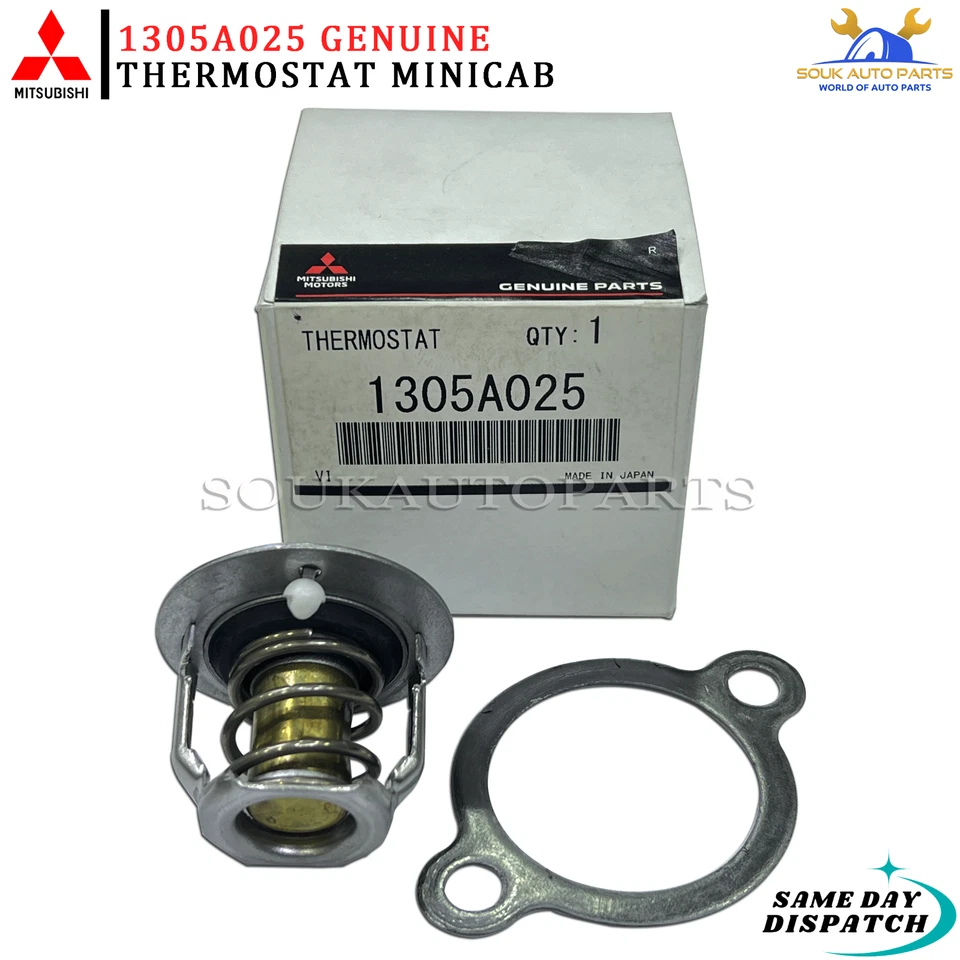 1305A025 Genuine Mitsubishi THERMOSTAT MINICAB PAJERO 3G81 4A30 4A31 2007–2020