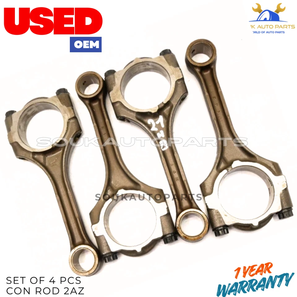 13201-29685-A0 CONNECTING ROD 1AZ 2AZ -FE FSE FXE 4PCS For Camry Rav4 2.4L 01-09
