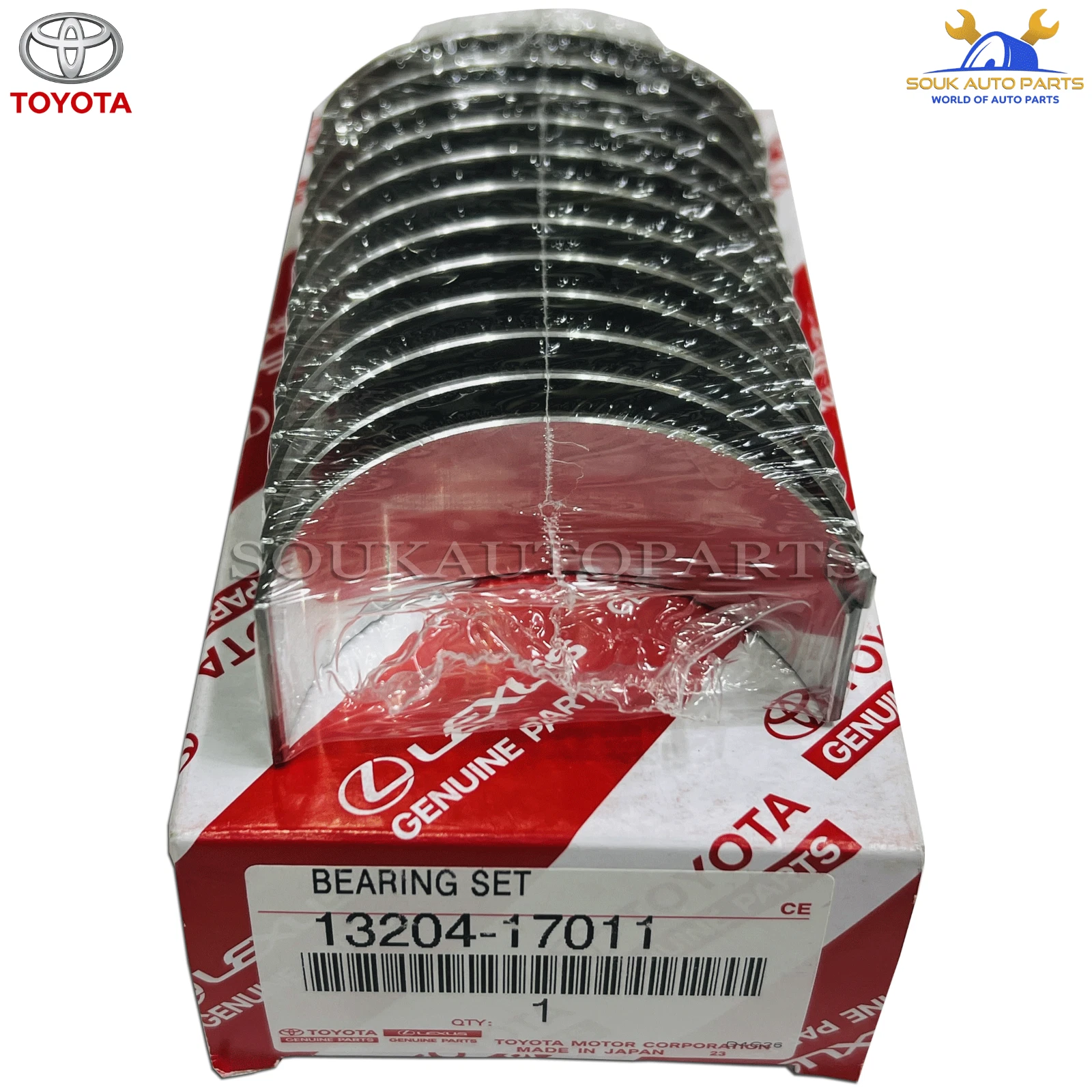 13204-17011 Genuine Toyota BEARING SET, CONNECTING ROD 1320417011 OEM