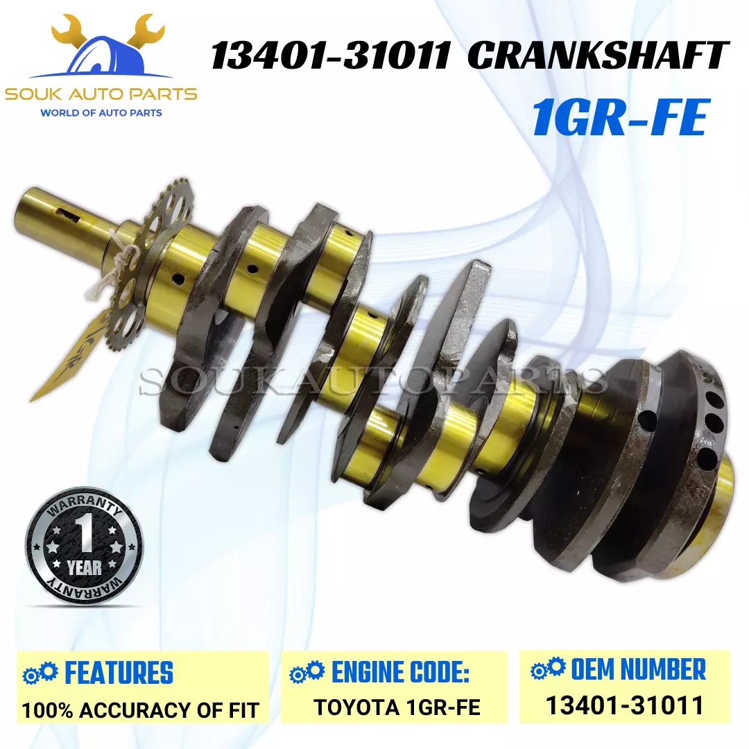 13401-31011 CRANKSHAFT 1GR-FE For Toyota 4RUNNER, TUNDRA, FJ CRUISER