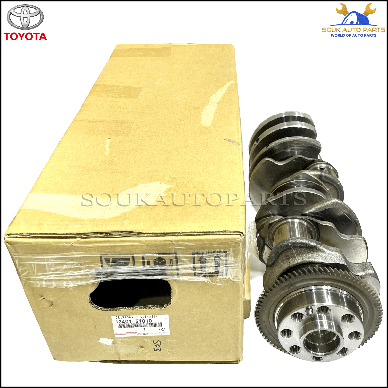 13470-31014 Genuine Toyota CRANKSHAFT PULLEY 1GRFE 1347031014 OEM