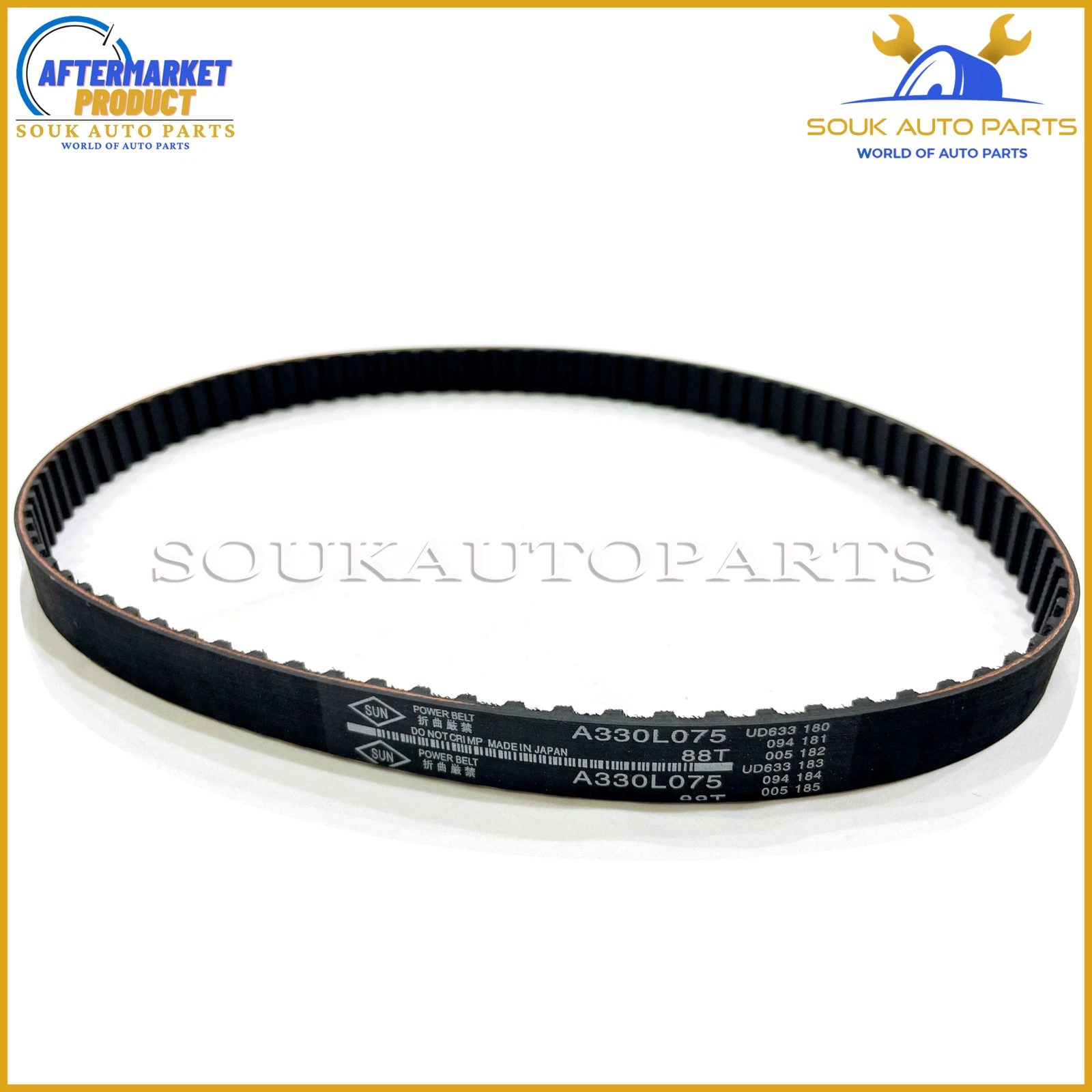 13568-15010 TIMING BELT 1A 2A 3A 4A For Toyota CELICA COROLLA A330L075 TERCEL