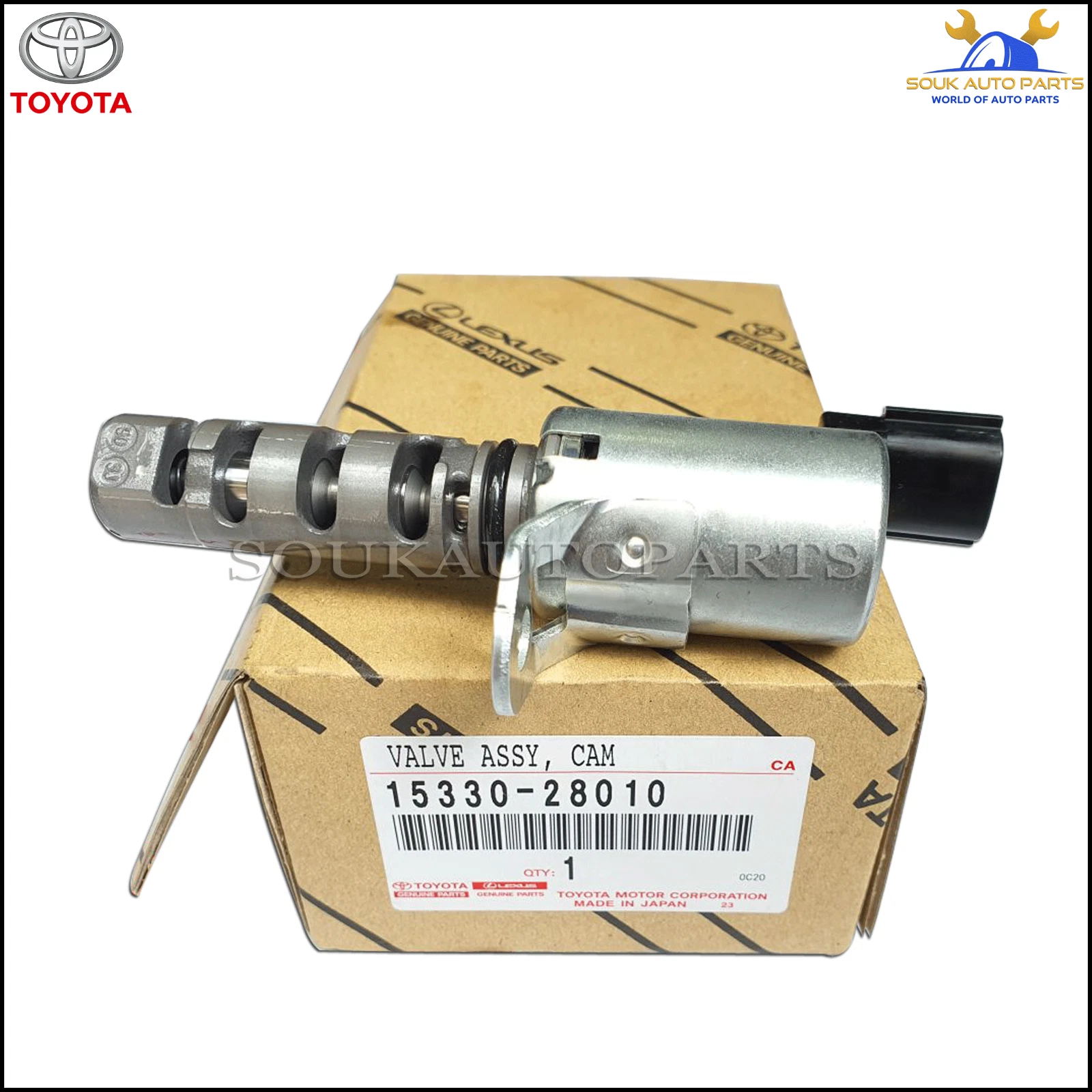 15330-28010 Genuine Toyota VALVE ASSY CAMSHAFT 1533028010 OEM RAV4 CAMRY