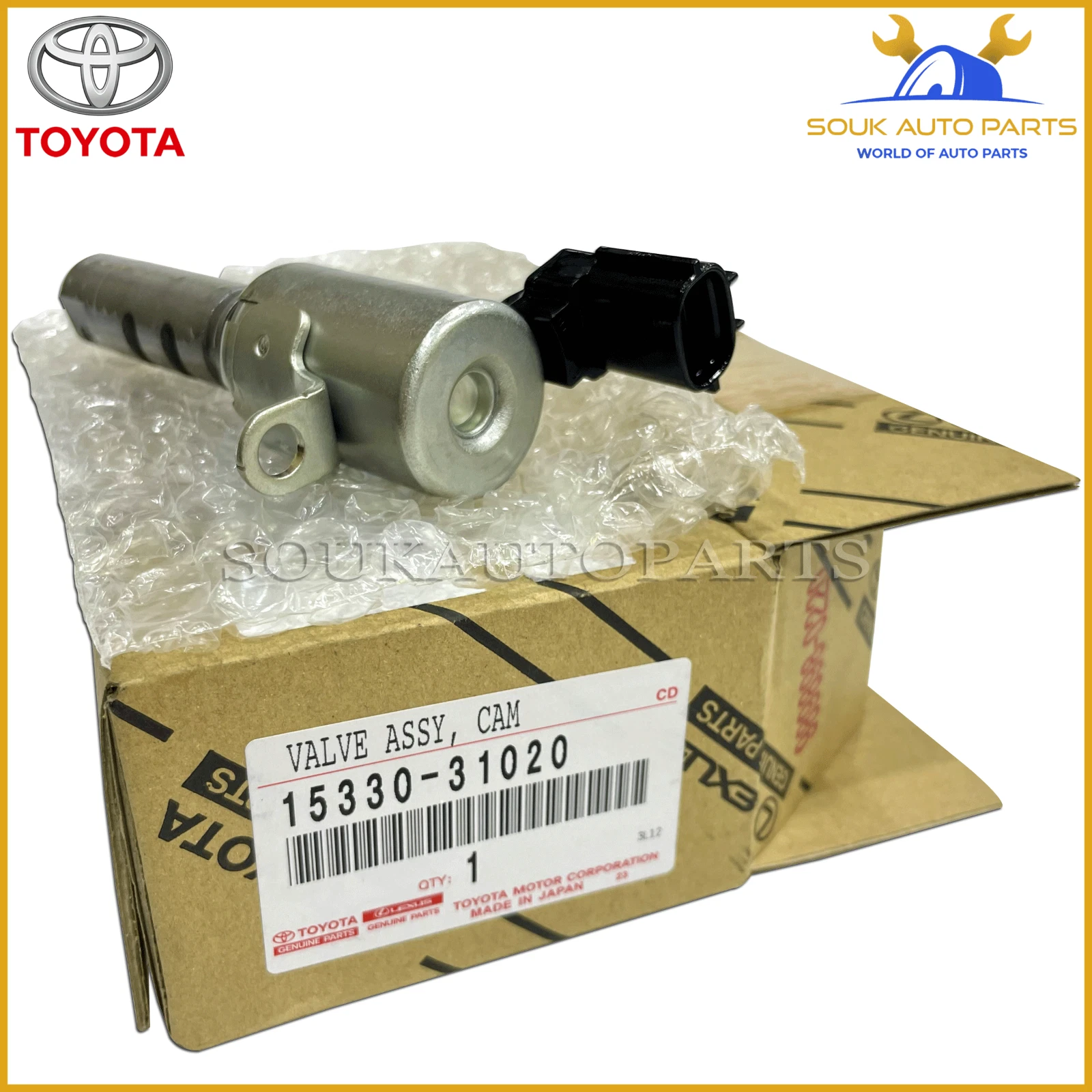 15330-31020 Genuine Toyota RIGHT LOWER CAM TIMING OIL CONTROL VALVE OEM