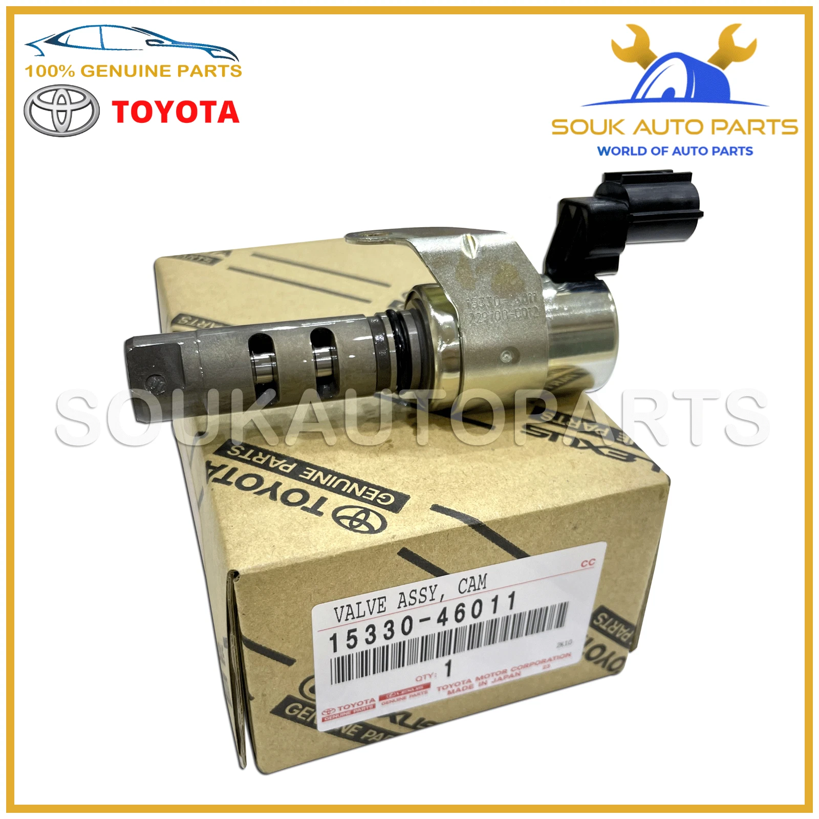 15330-46011/10 Genuine Toyota CAMSHAFT VVTi VALVE 1JZ 2JZ 1533046011
