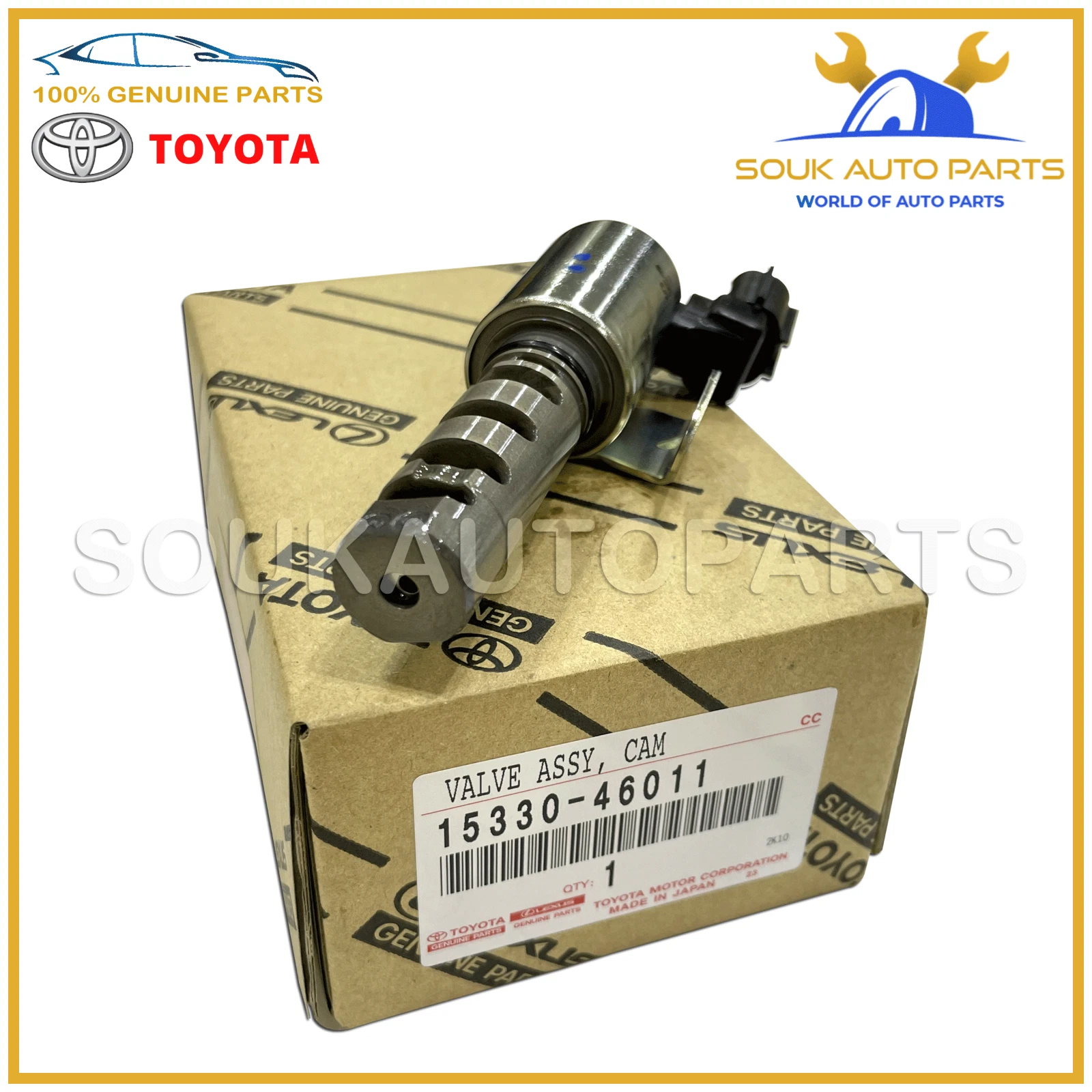 15330-46011/10 Genuine Toyota CAMSHAFT VVTi VALVE 1JZ 2JZ 1533046011