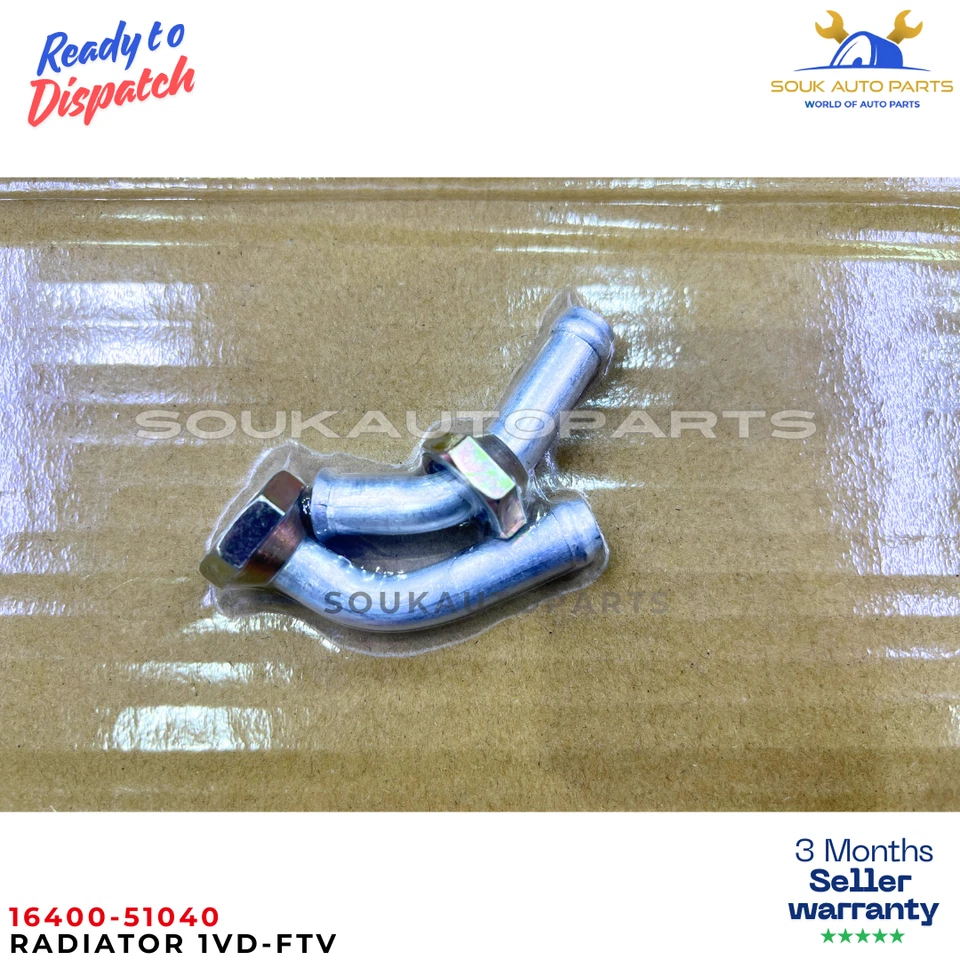 Radiator 16400-51040 1VD-FTV For Toyota Land Cruiser 200 VDJ200 4.5L V8 Diesel