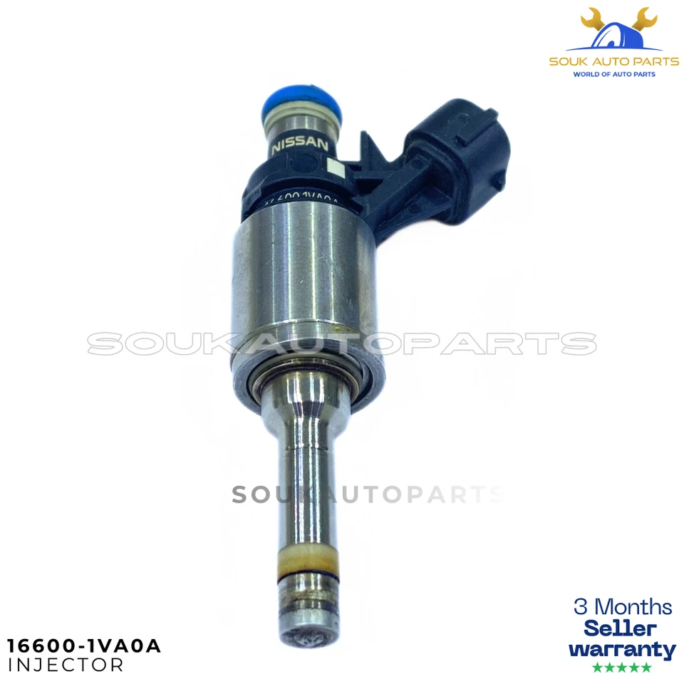 16600-1VA0A Genuine 2014-19 Nissan JUKE F15 1.6 PETROL NISMO FUEL INJECTOR
