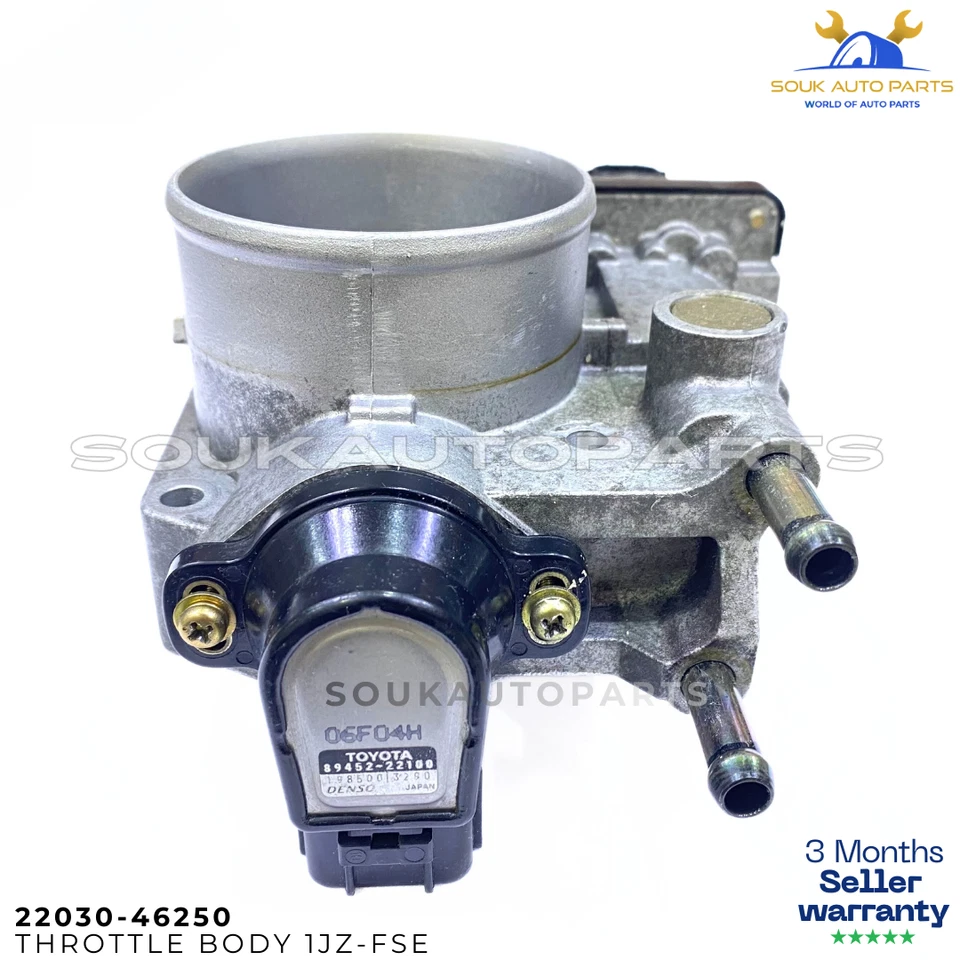 22030-46250 Throttle Body Assembly 1JZ-FSE D4 Engine Toyota For Brevis Mark II