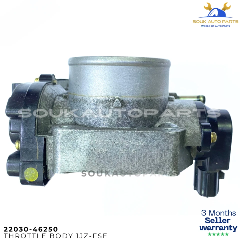 22030-46250 Throttle Body Assembly 1JZ-FSE D4 Engine Toyota For Brevis Mark II