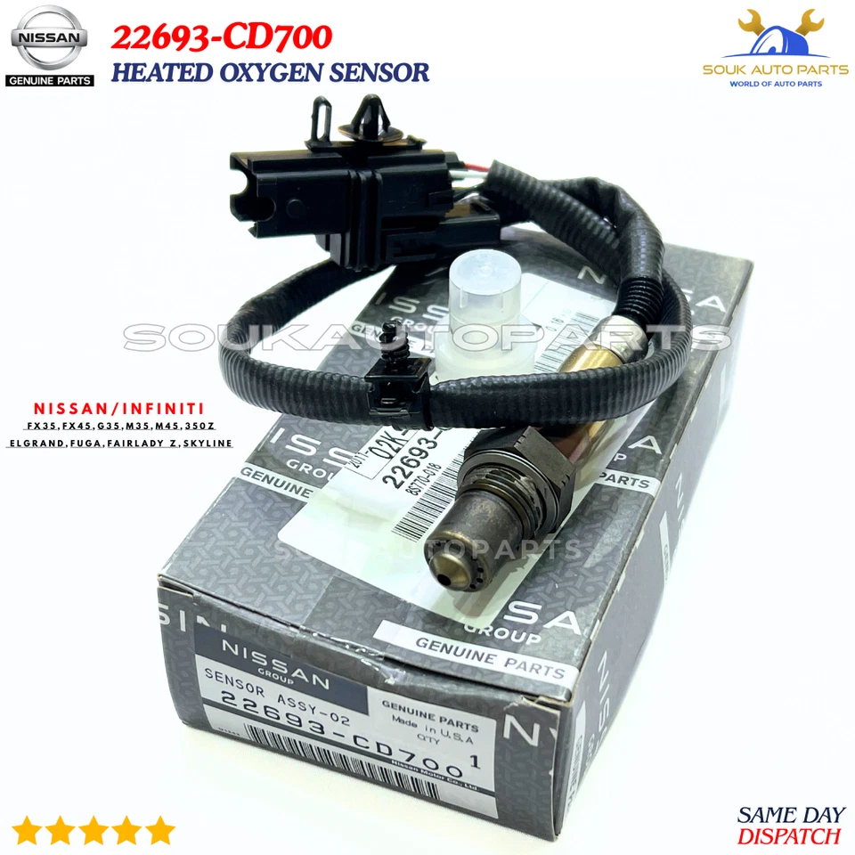 22693-CD700 Genuine Nissan HEATED OXYGEN SENSOR 22693CD700 OEM M45 Quest FX45